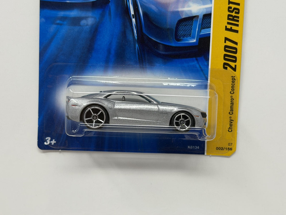 Hot Wheels 2007 First Editions Chevrolet Camaro Concept 1:64 Diecast Silver