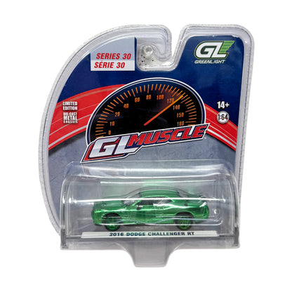 Greenlight GL Muscle 2016 Dodge Challenger RT CHASE 1:64 Diecast