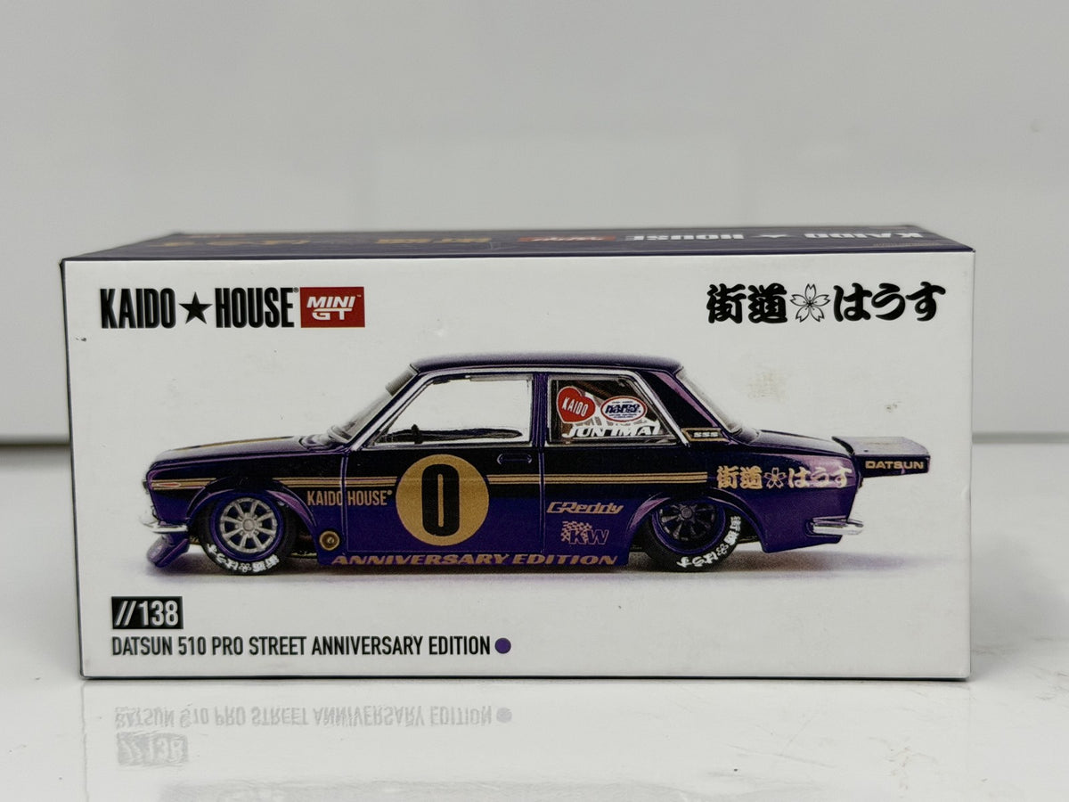Kaido House Mini GT Datsun 510 Pro Street Anniversary 1:64 Diecast