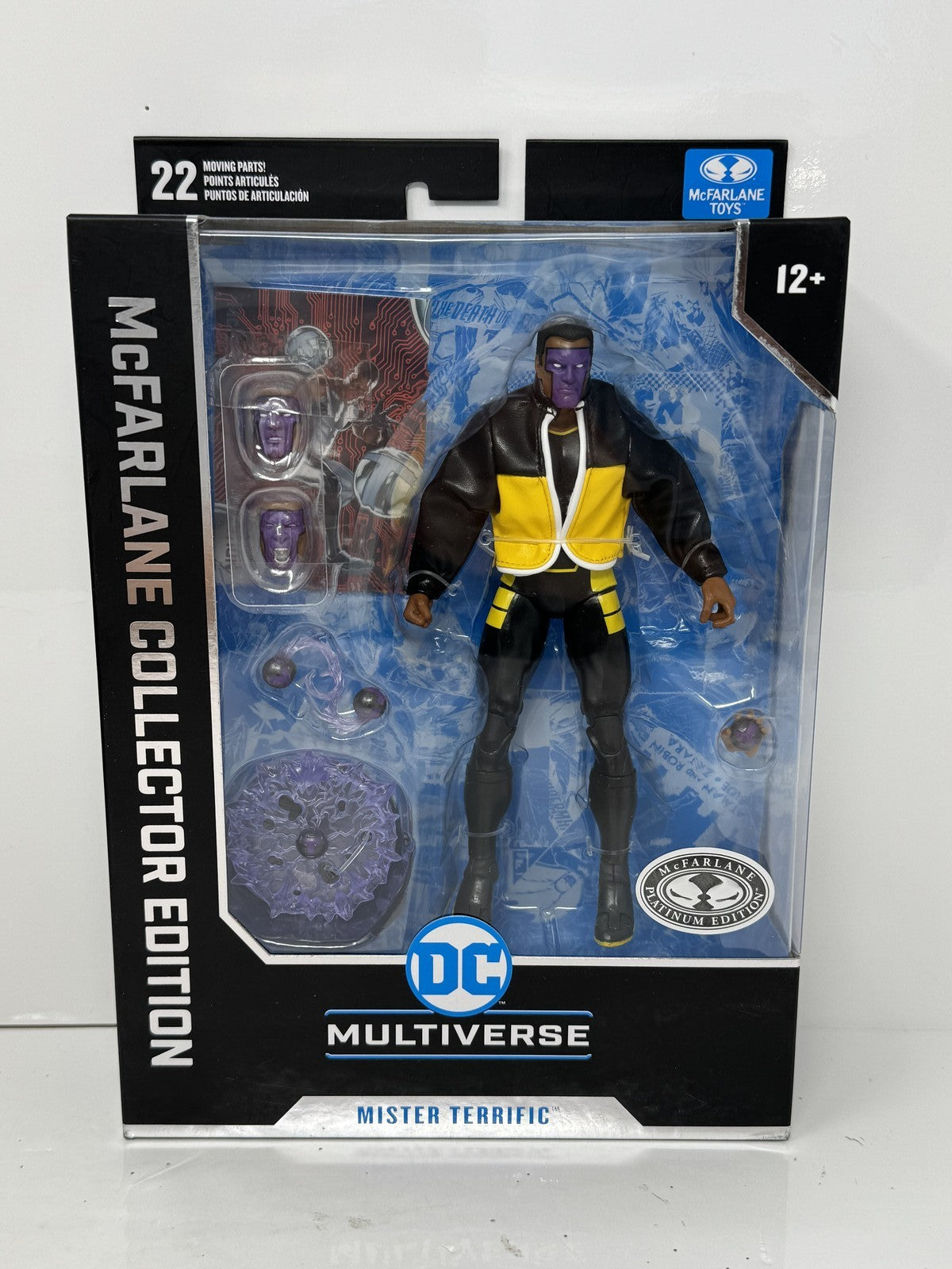 McFarlane DC Multiverse JSA Mister Terrific Platinum Edition Action Figure