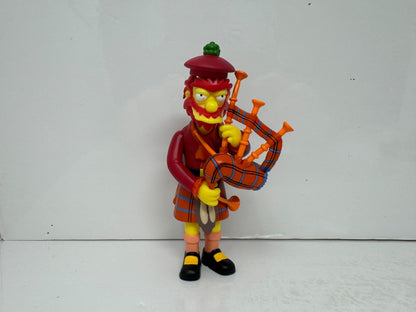Simpsons World of Springfield Kilted Willie & Ragin Willie Figures Set Playmates