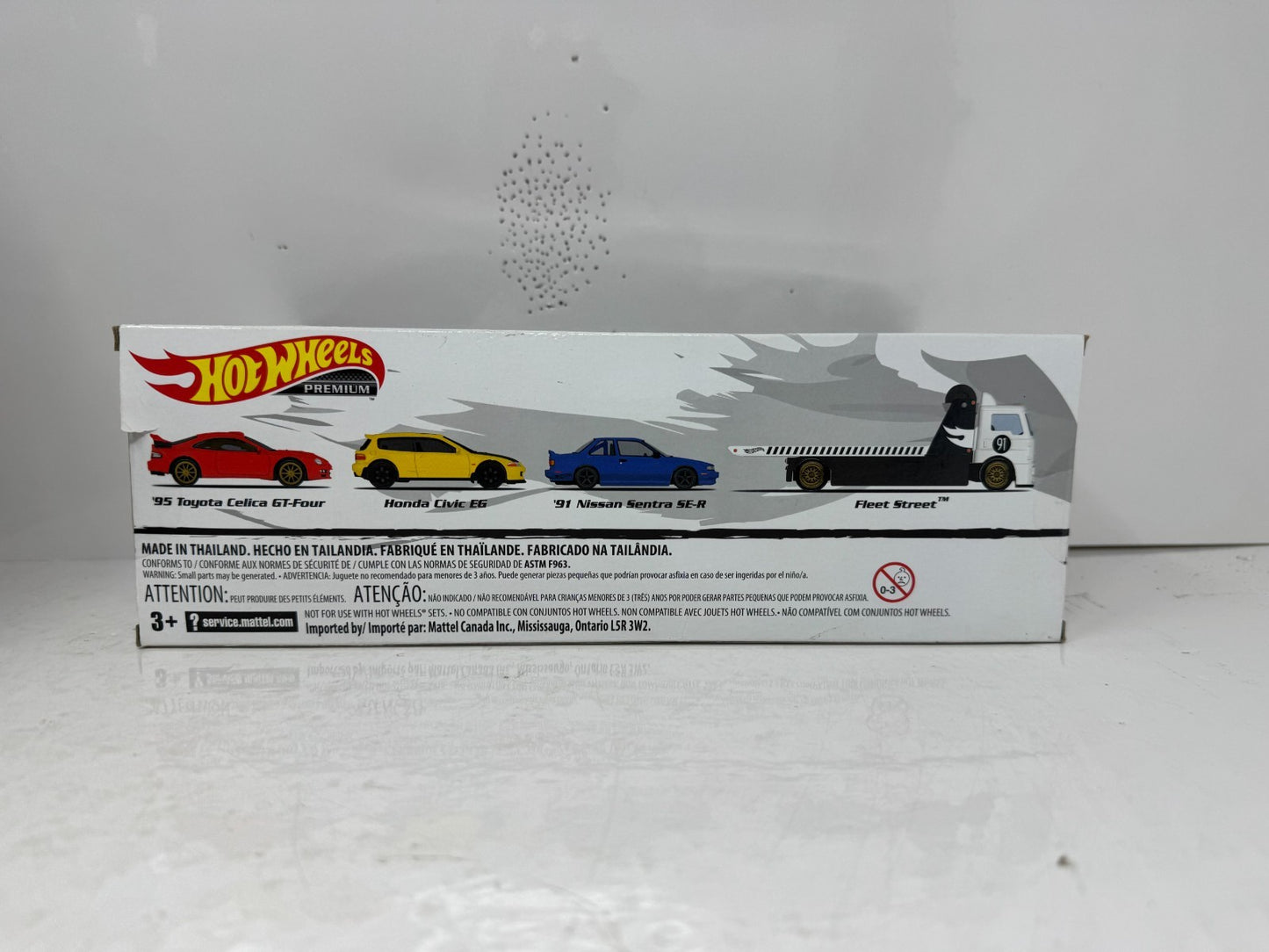 Hot Wheels Premium 90's JDM Tuner 4-Pack Collector Diorama Set 1:64 Diecast