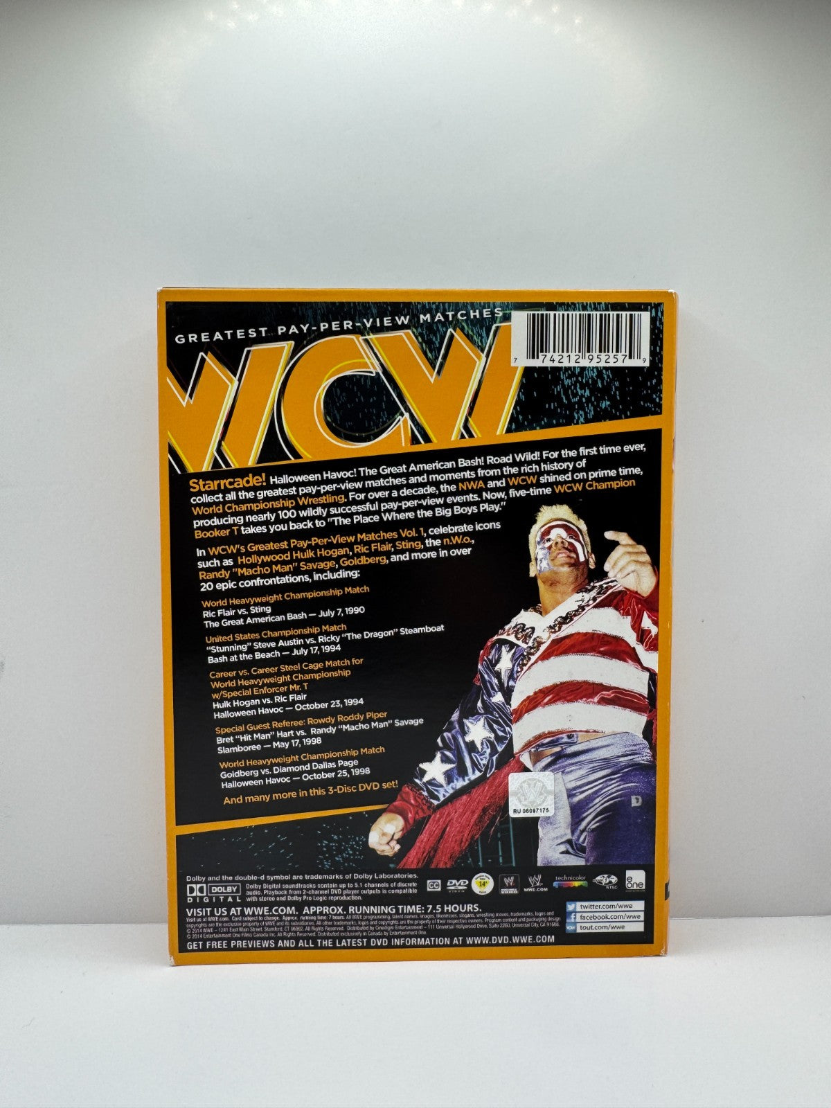 WCW Greatest Pay-Per-View Matches Volume 1 (DVD) WCW Wrestling