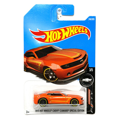 Hot Wheels Camaro Fifty 2013 Chevy Camaro Special Edition 1:64 Diecast Orange