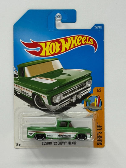 Hot Wheels Surf's Up Custom 1962 Chevy Pickup 1:64 Diecast