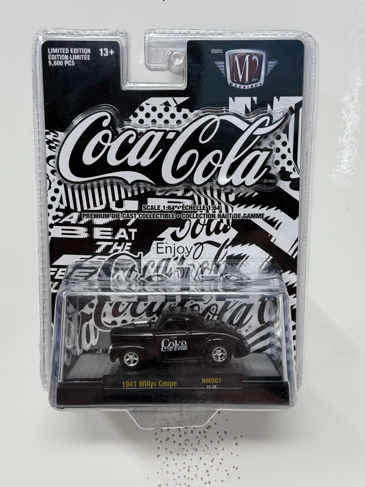 M2 Machines Coca-Cola 1941 Willys Coupe 1:64 Diecast