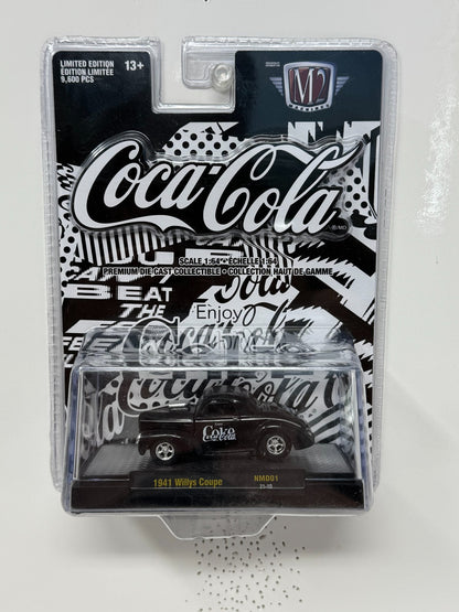 M2 Machines Coca-Cola 1941 Willys Coupe 1:64 Diecast