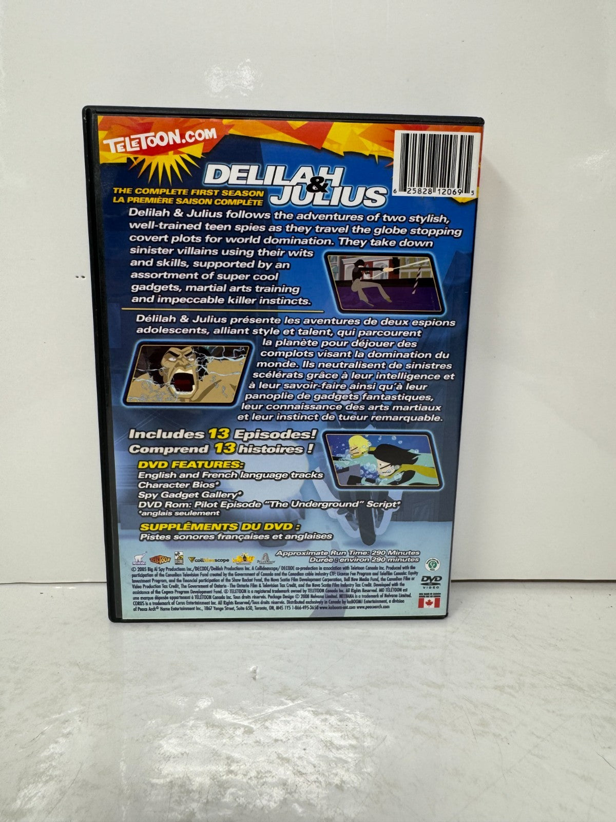 Delilah & Julius Season 1 (DVD) TV Series Good Condition!!!