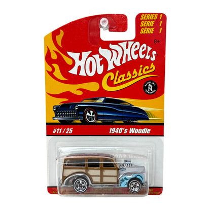 Hot Wheels Classics 1940's Woodie 1:64 Diecast