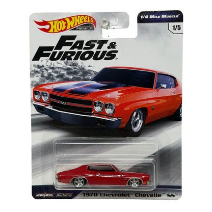 Hot Wheels Premium Fast & Furious 1970 Chevrolet Chevelle SS 1:64 Diecast