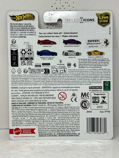 Hot Wheels Premium Timeless Icons Ferrari F50 1:64 Diecast