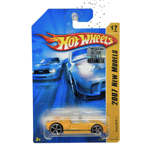 Hot Wheels First Editions Ford GTX-1 1:64 Diecast Factory Sealed Yellow
