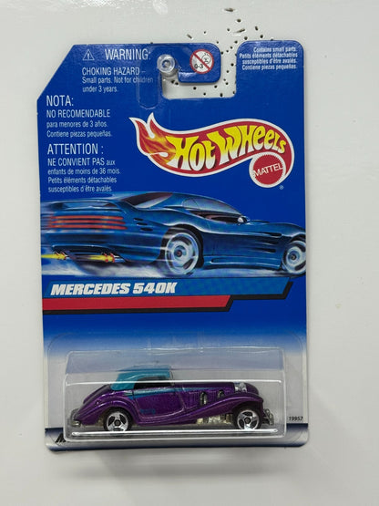 Hot Wheels Mercedes 540K 1:64 Diecast Purple V2
