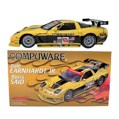 Action #8 Dale Earnhardt Jr. Boris Said Compuware 2004 Corvette C5R 1:18 Diecast
