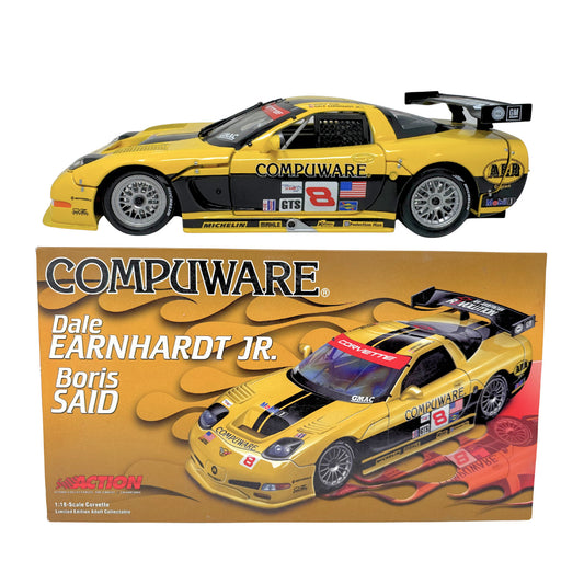 Action #8 Dale Earnhardt Jr. Boris Said Compuware 2004 Corvette C5R 1:18 Diecast