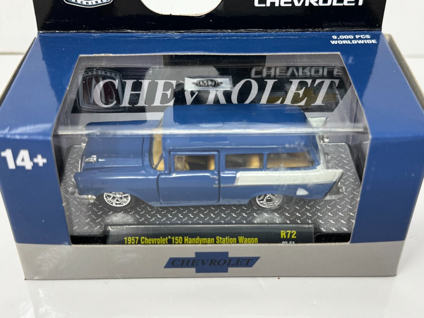 M2 Machines Chevrolet 1957 Chevrolet 150 Handyman Station Wagon 1:64 Diecast