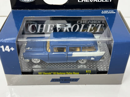 M2 Machines Chevrolet 1957 Chevrolet 150 Handyman Station Wagon 1:64 Diecast