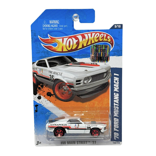 Hot Wheels Main Street 1970 Ford Mustang Mach 1 1:64 Diecast Factory Sealed