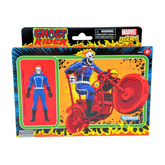 Marvel Legends Retro Kenner Ghost Rider 3.75 Action Figure