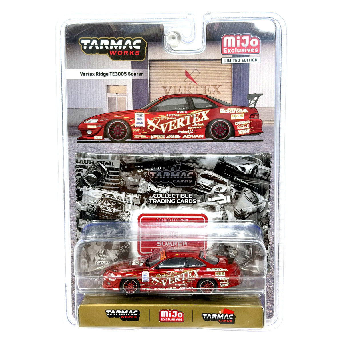 Tarmac Works MiJo Vertex Ridge TE3005 Toyota Soarer 1:64 Diecast