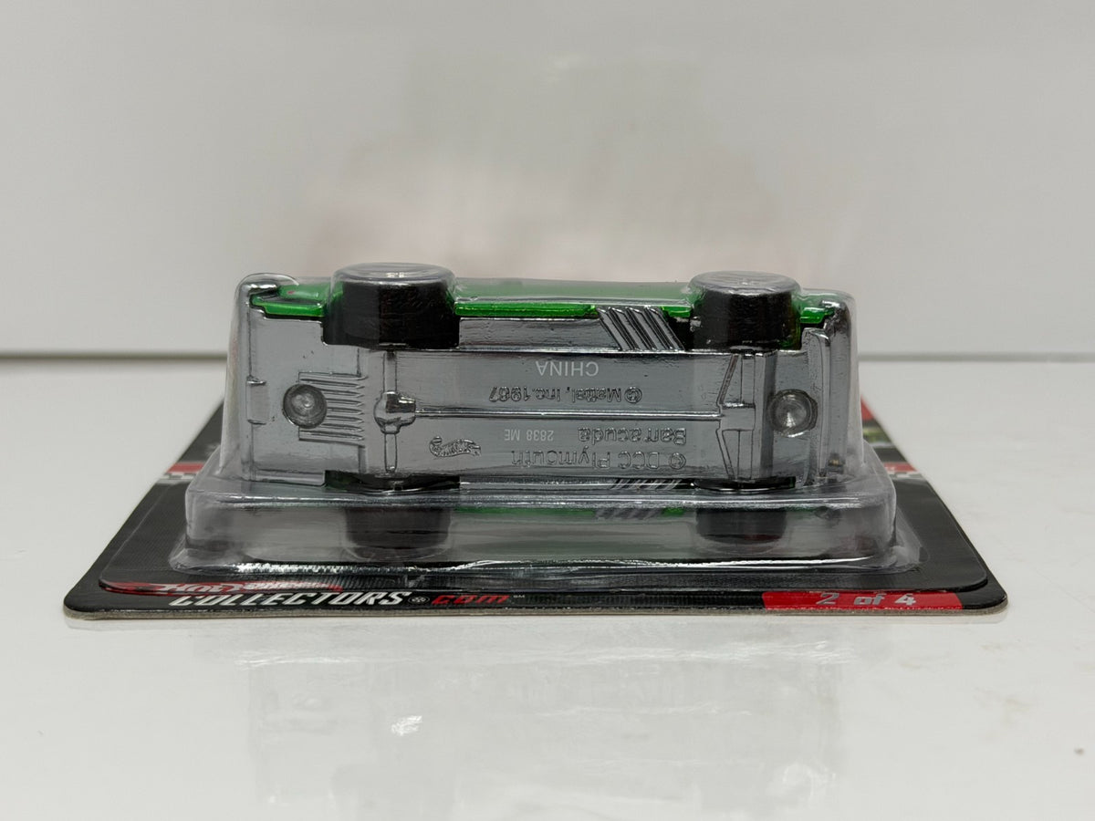 Hot Wheels RLC Red Line Club Selections Custom Plymouth Barracuda 1:64 Diecast