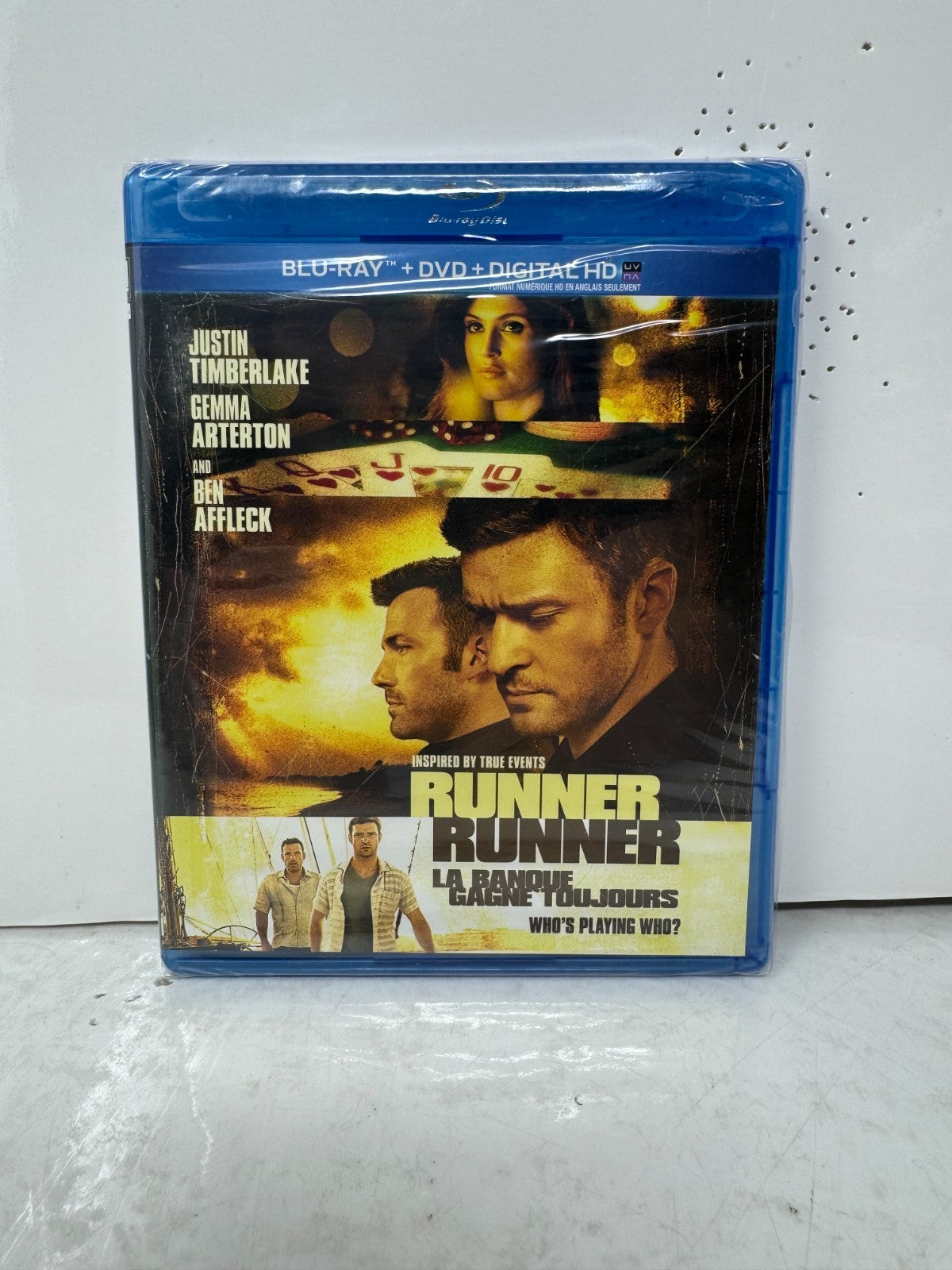 Runner Runner (DVD) Ben Affleck Crime Thriller New and Sealed!!!