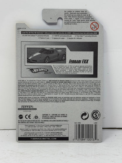 Hot Wheels 2008 First Editions Ferrari FXX 1:64 Diecast