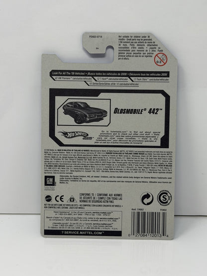 Hot Wheels Muscle Mania Oldsmobile 442 1:64 Diecast Brown