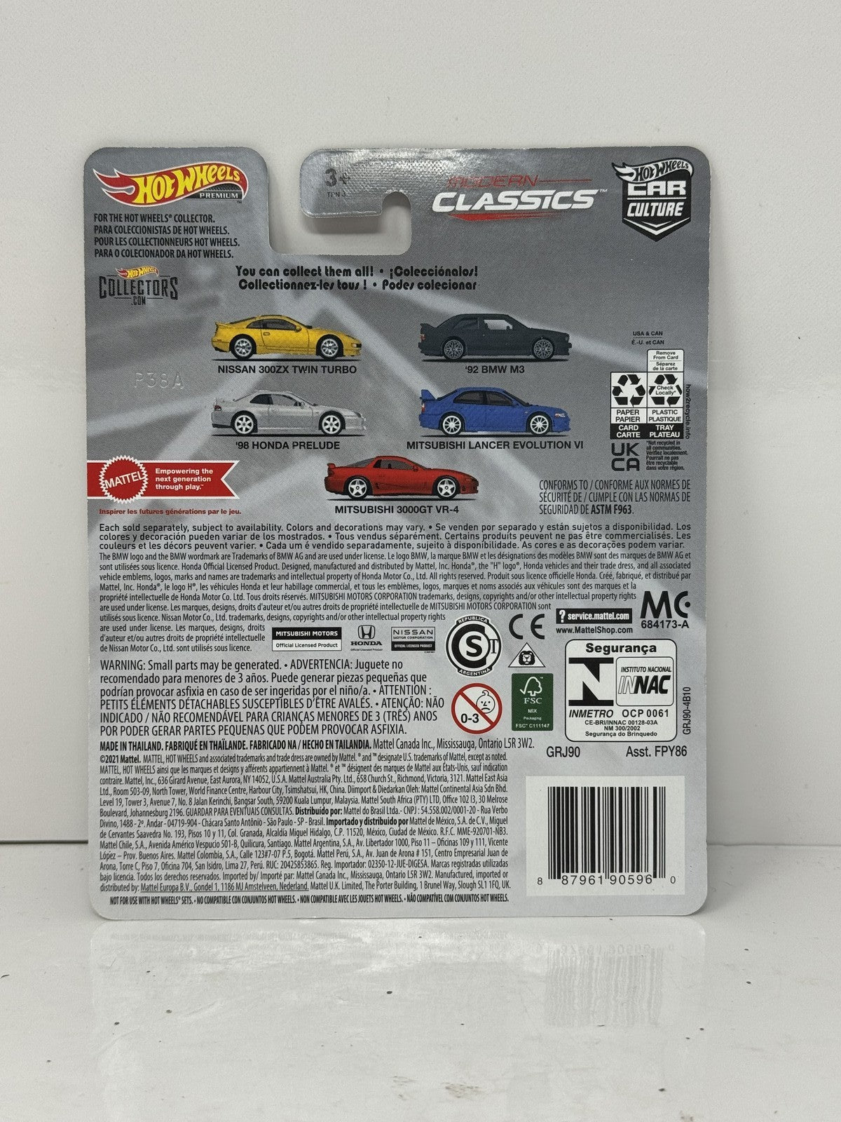 Hot Wheels Premium Modern Classics Mitsubishi 3000GT VR-4 1:64 Diecast