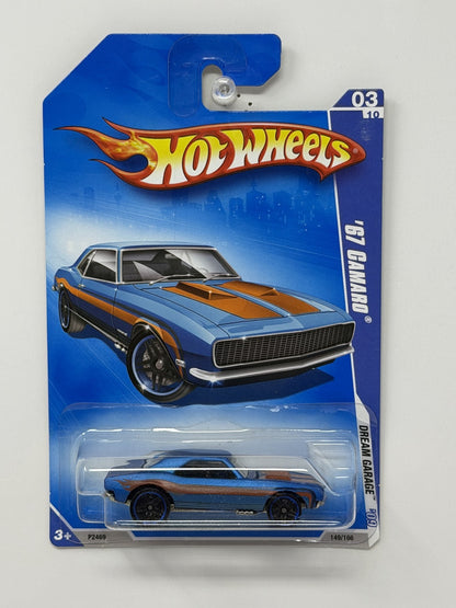 Hot Wheels Dream Garage 1967 Chevrolet Camaro 1:64 Diecast Blue