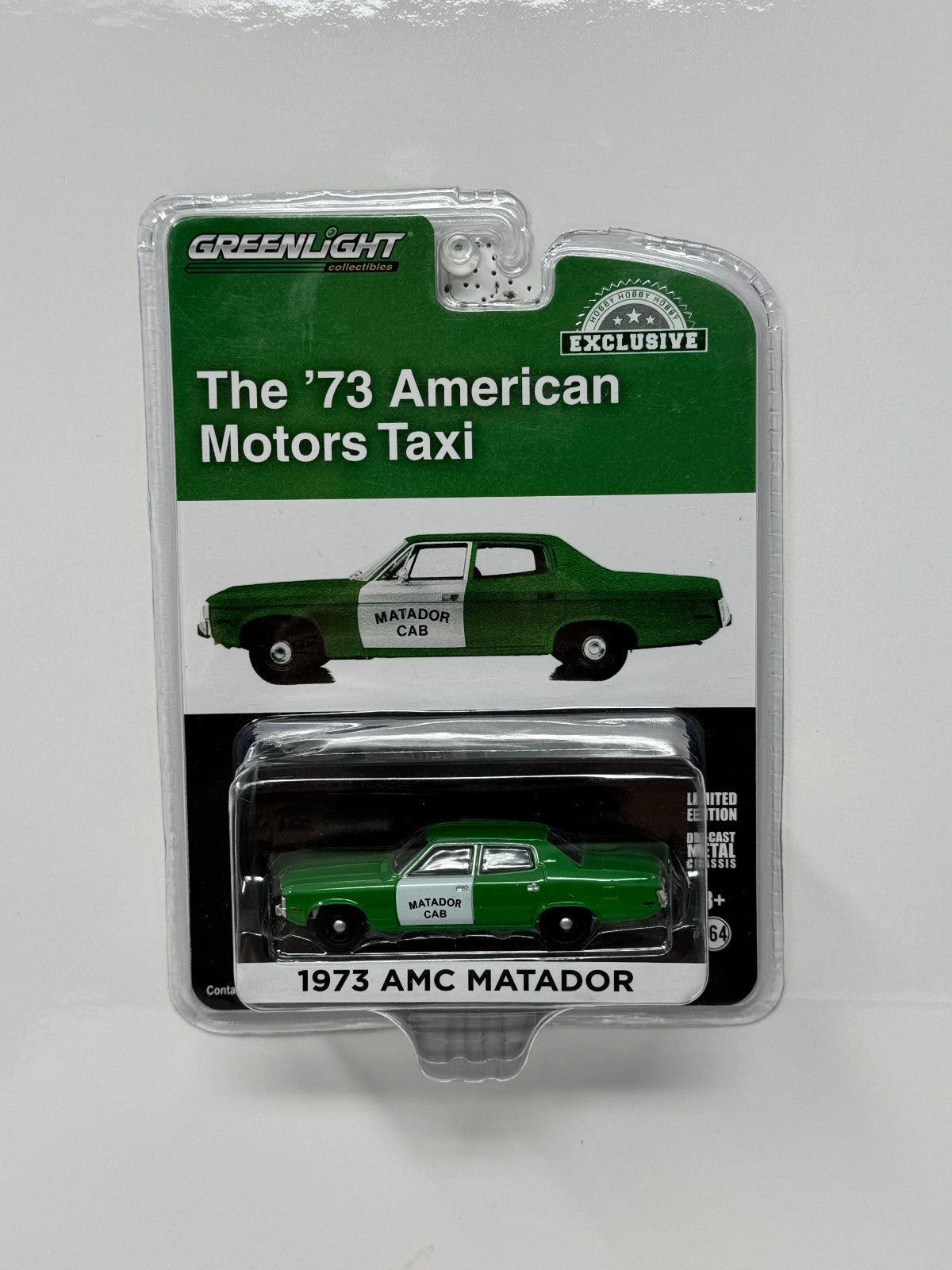 Greenlight 1973 AMC Matador Taxi 1:64 Diecast