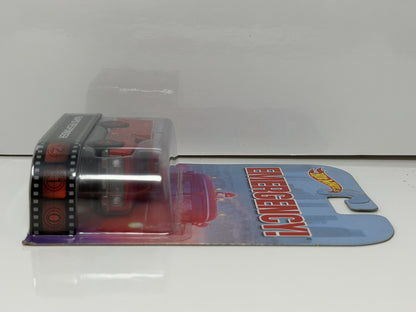 Hot Wheels Retro Entertainment Emergency Rapid Responder 1:64 Diecast Red