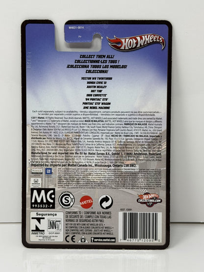Hot Wheels Boulevard Vector W8 Twin Turbo 1:64 Diecast Real Riders Red