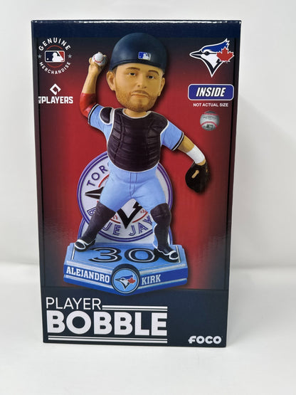 FOCO MLB Toronto Blue Jays Alejandro Kirk Gamebreaker Bobblehead