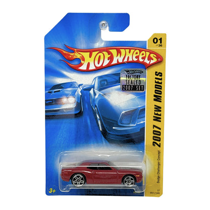 Hot Wheels 2007 New Models Dodge Challenger Concept 1:64 Diecast Factory Sealed