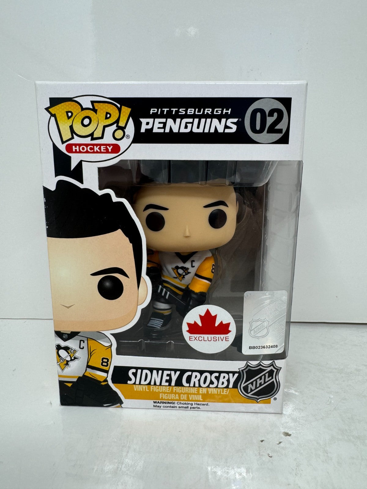 Funko Pop! Hockey Sidney Crosby #02 Pittsburgh Penguins Exclusive Vinyl Figure