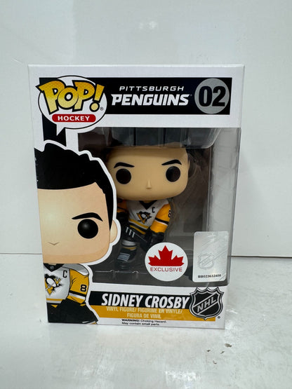 Funko Pop! Hockey Sidney Crosby #02 Pittsburgh Penguins Exclusive Vinyl Figure