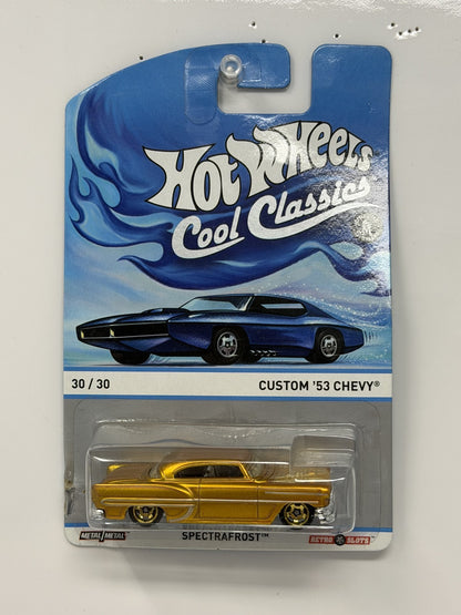 Hot Wheels Cool Classics 1953 Chevrolet Custom Spectrafrost 1:64 Diecast Gold