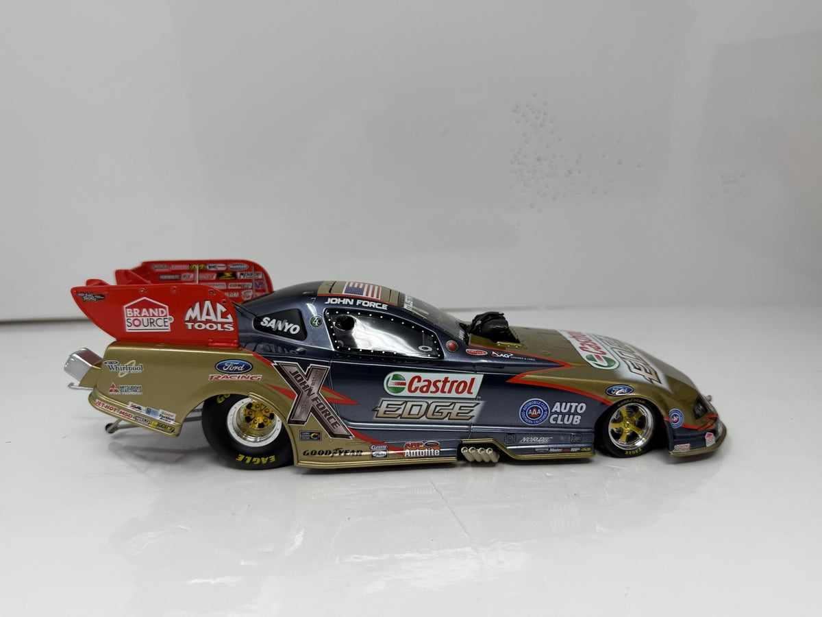 Action NHRA John Force Castrol Edge 2009 Mustang Liquid Color 1:24 Diecast