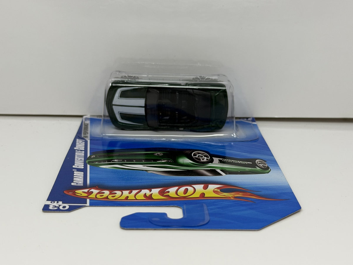 Hot Wheels HW Performance Camaro Convertible Concept 1:64 Diecast Green