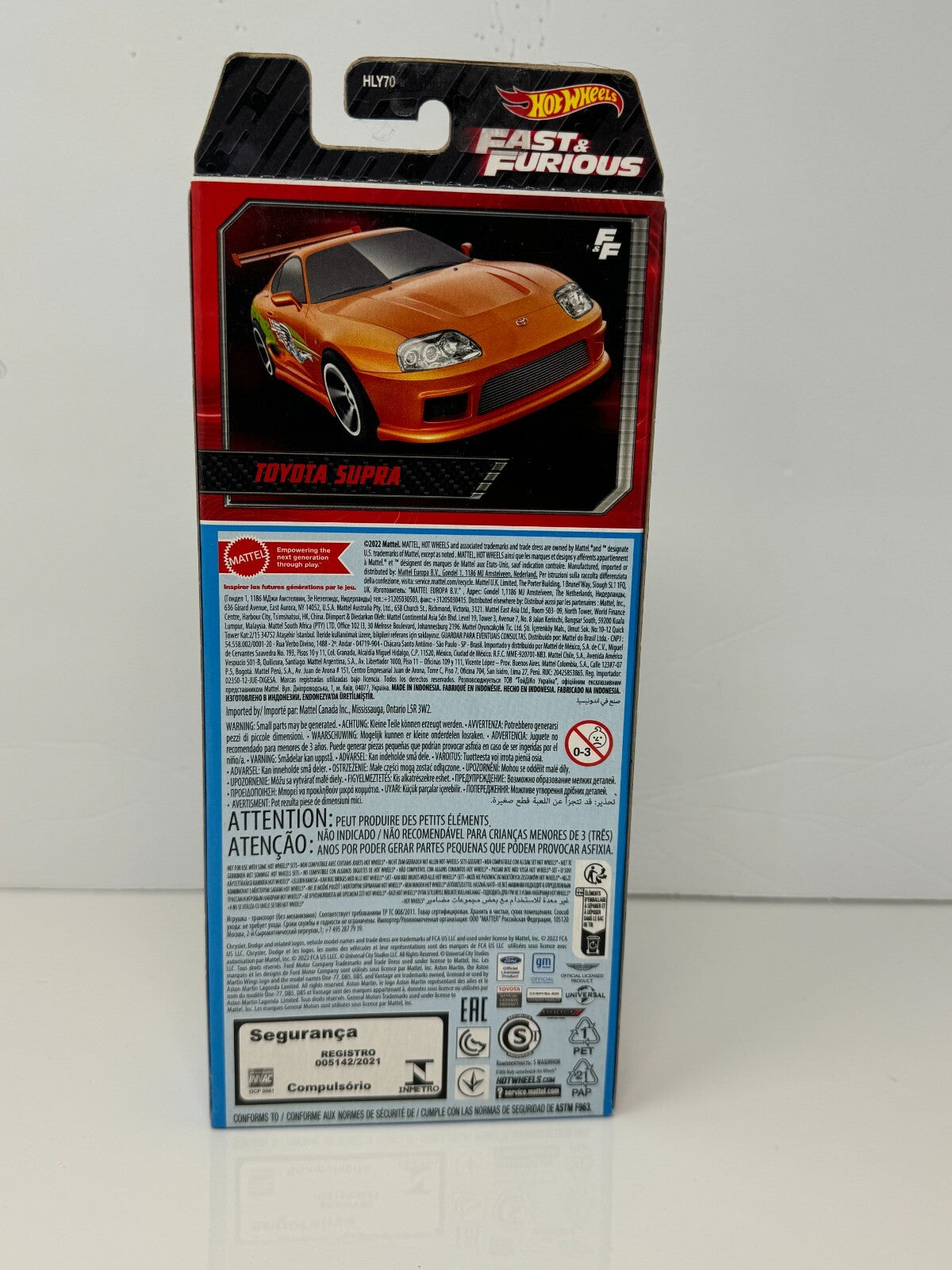 Hot Wheels Fast & Furious 5-Pack Car Gift Set 1:64 Diecast