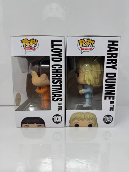 Funko Pop! Movies Dumb and Dumber Lloyd Christmas & Harry Dunne Chase Figure