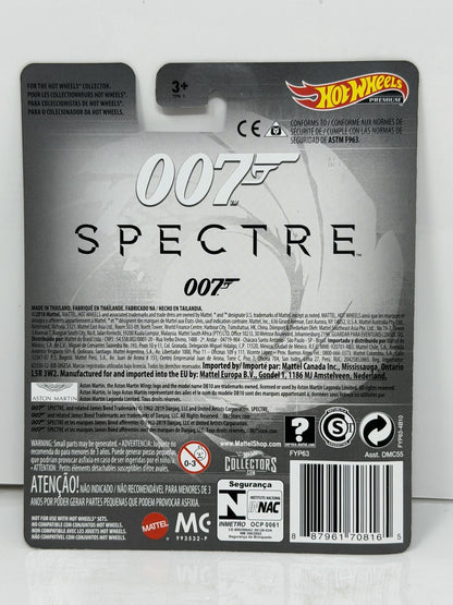 Hot Wheels Premium 007 James Bond Aston Martin DB10 1:64 Diecast Real Riders