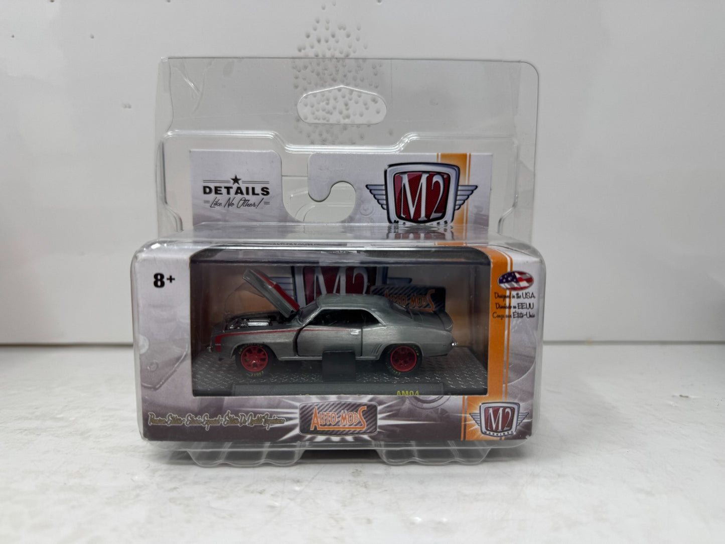 M2 Machines Auto Mods 1969 Chevrolet Camaro RARE RAW SUPER CHASE 1:64 Diecast
