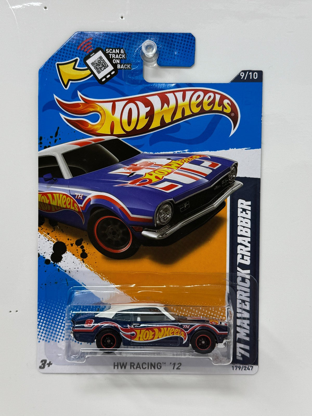 Hot Wheels Super Treasure Hunt Ford Maverick Grabber 1:64 Diecast