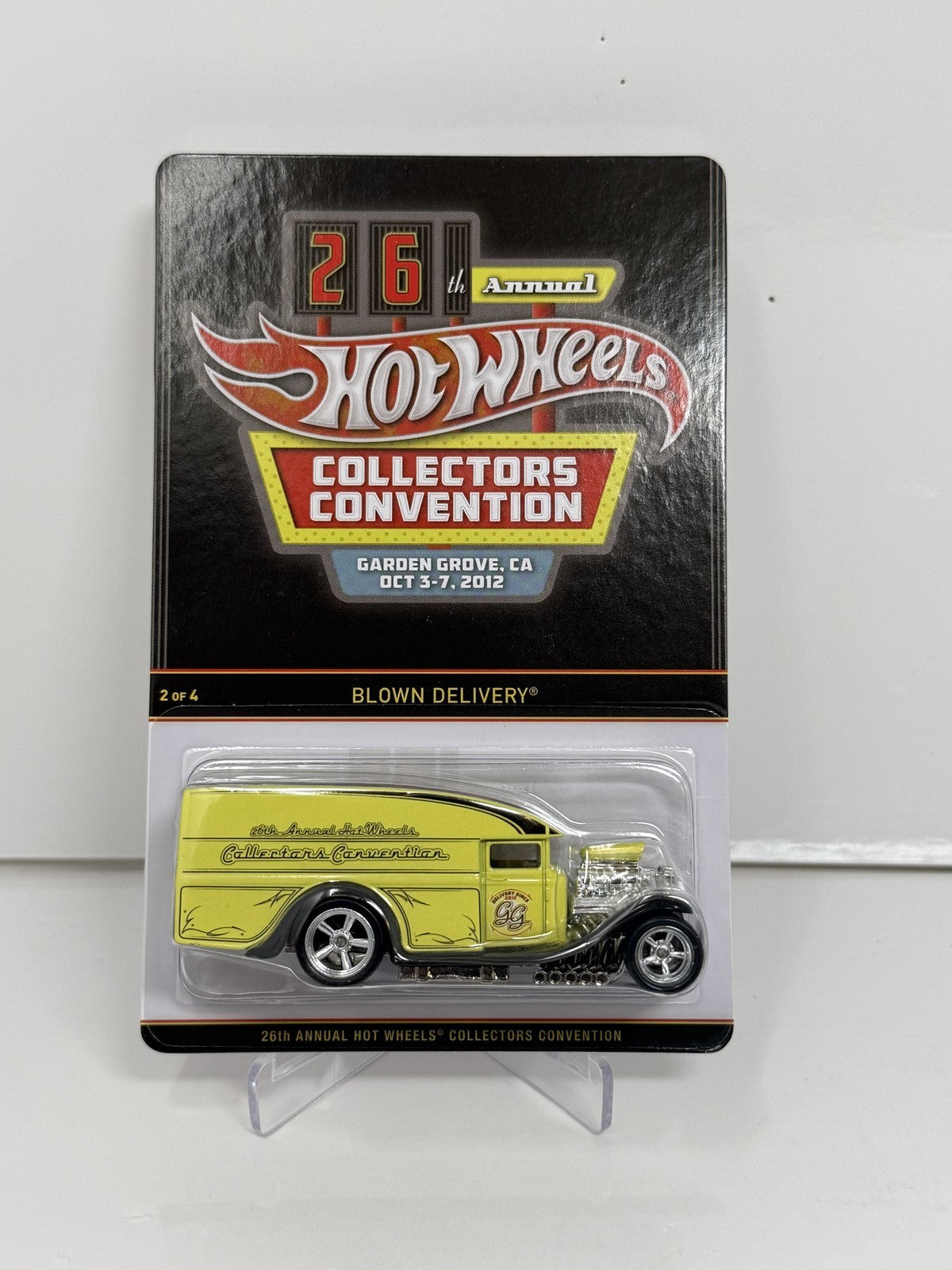 Hot Wheels 2012 26th Collectors Convention Blown Delivery 1:64 Diecast 186/3000