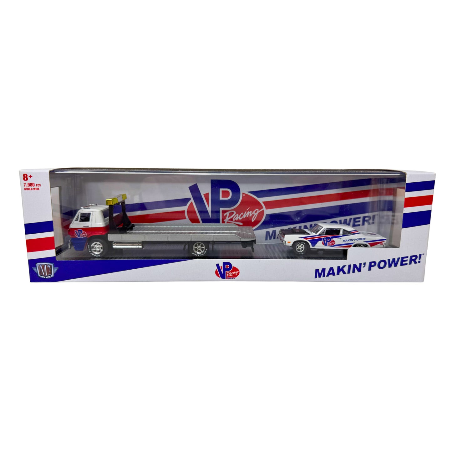 M2 Machines Auto Hauler 1970 Dodge L600 & 1969 Plymouth Road Runner 1:64 Diecast