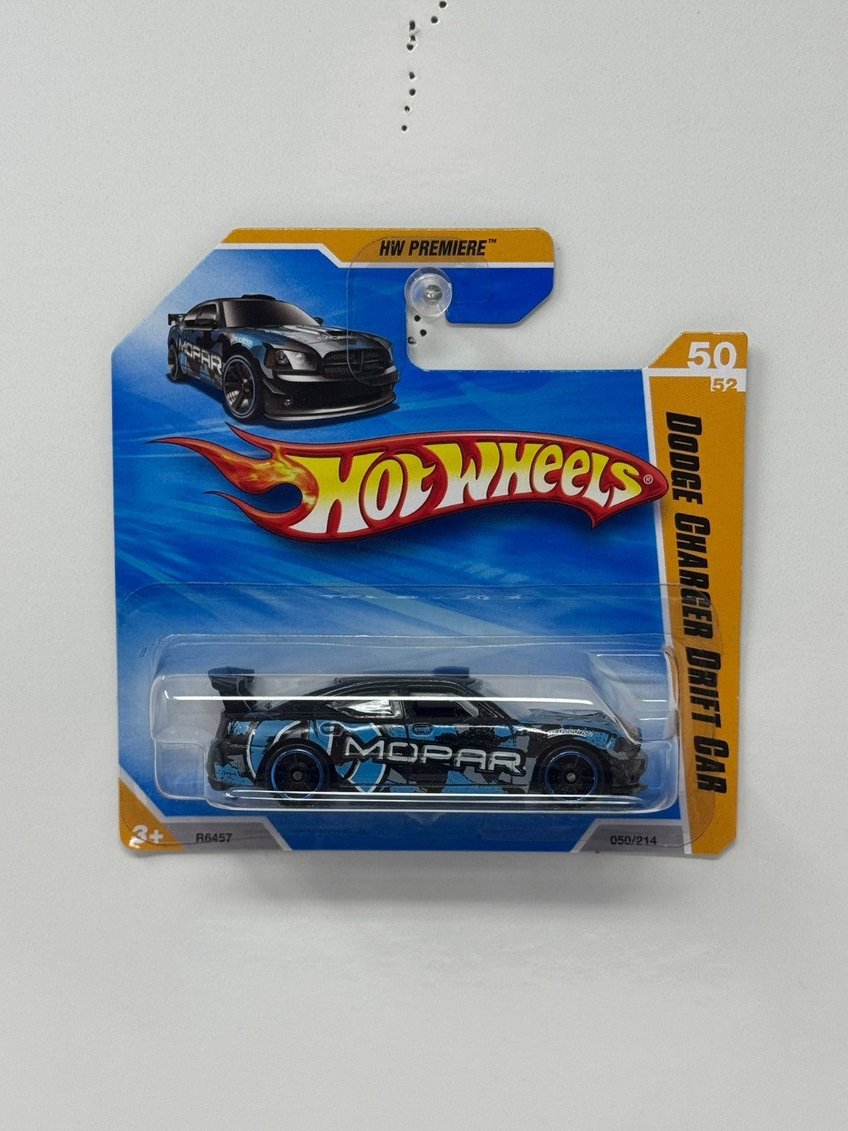 Hot Wheels Premiere Dodge Charger Drift Car 1:64 Diecast Short Card