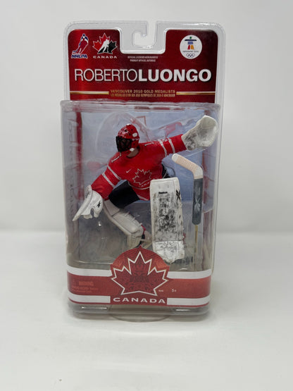 McFarlane NHL Roberto Luongo Team Canada Vancouver 2010 Olympics CHASE Figure