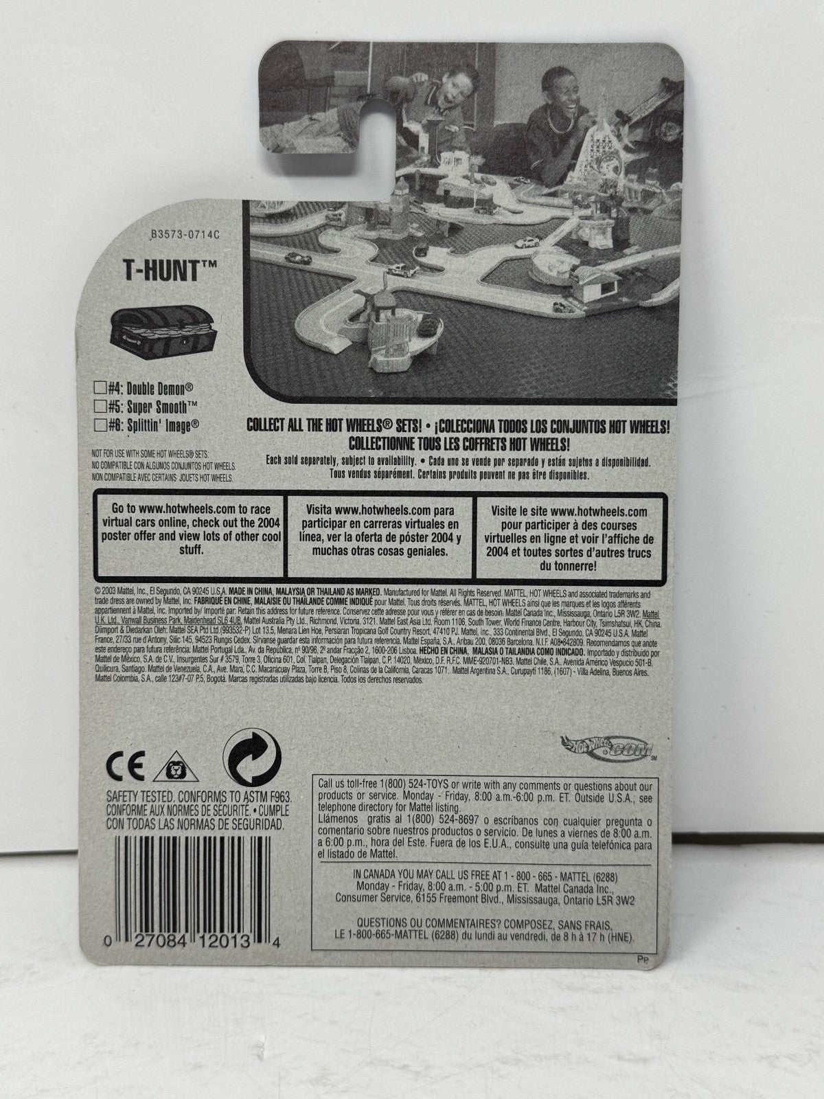 Hot Wheels T-Hunt Double Demon 1:64 Diecast Real Riders